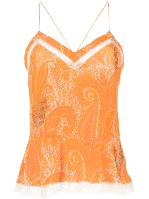

Carly paisley-print top, Zadig&Voltaire Carly paisley-print top