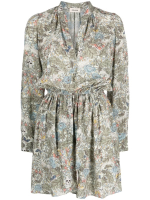 

Floral-print minidress, Zadig&Voltaire Floral-print minidress