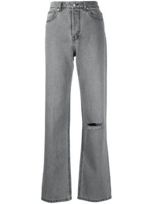 

Distressed straight-leg jeans, Zadig&Voltaire Distressed straight-leg jeans