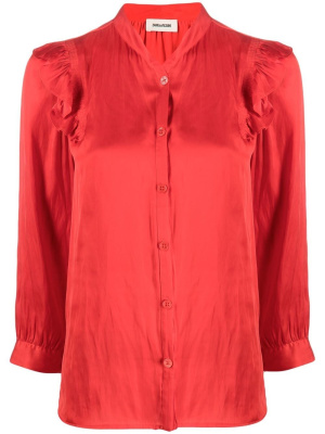 

Ruffled-trim shirt, Zadig&Voltaire Ruffled-trim shirt