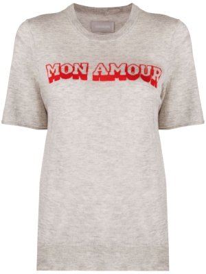 

Mon Amour-jacquard cashmere sweater, Zadig&Voltaire Mon Amour-jacquard cashmere sweater