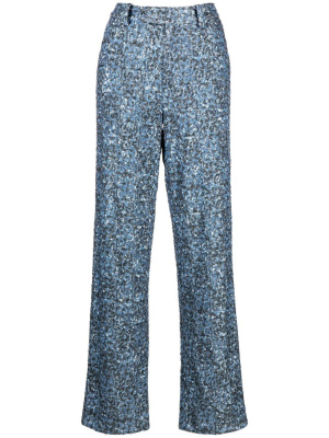 

Sequin-embellished straight-leg trousers, Zadig&Voltaire Sequin-embellished straight-leg trousers