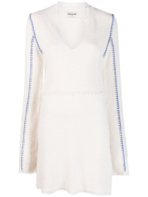 

Hiko knitted silk mini dress, Zadig&Voltaire Hiko knitted silk mini dress