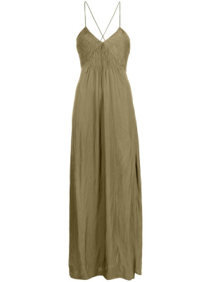 

Open-back satin maxi dress, Zadig&Voltaire Open-back satin maxi dress