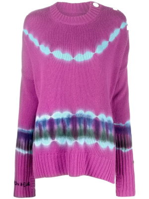 

Tie dye-pattern cashmere jumper, Zadig&Voltaire Tie dye-pattern cashmere jumper