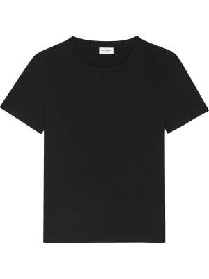 

Crew-neck wool T-shirt, Saint Laurent Crew-neck wool T-shirt