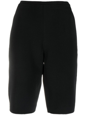 

Slim-fit wool-silk shorts, Valentino Garavani Slim-fit wool-silk shorts