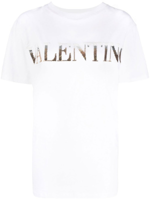 

Logo-print cotton T-shirt, Valentino Garavani Logo-print cotton T-shirt