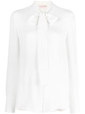 

Georgette silk blouse, Valentino Garavani Georgette silk blouse