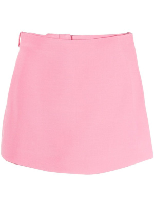 

Crepe Couture wrap-front skort, Valentino Garavani Crepe Couture wrap-front skort