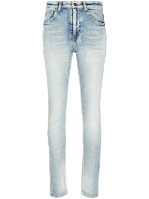 

Skinny fit low rise jeans, Saint Laurent Skinny fit low rise jeans