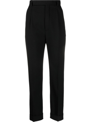 

Tapered-leg tailored trousers, Saint Laurent Tapered-leg tailored trousers