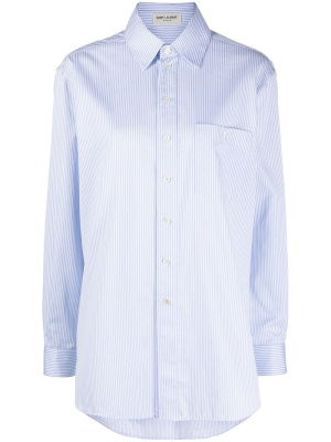 

Long-sleeve button-down shirt, Saint Laurent Long-sleeve button-down shirt