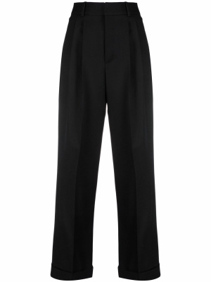 

Cropped tailored trousers, Saint Laurent Cropped tailored trousers