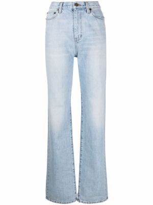 

Janice straight-leg jeans, Saint Laurent Janice straight-leg jeans