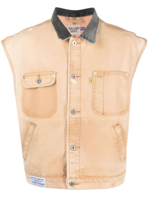 

Logan cotton vest jacket, GALLERY DEPT. Logan cotton vest jacket