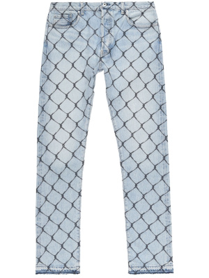 

Cage slim-leg jeans, GALLERY DEPT. Cage slim-leg jeans