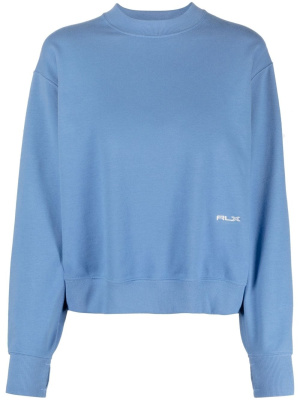 

Embroidered-logo sweatshirt, RLX Ralph Lauren Embroidered-logo sweatshirt