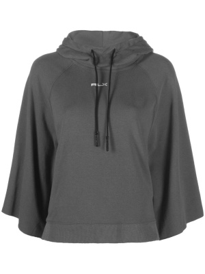 

Raglan-sleeve logo hoodie, RLX Ralph Lauren Raglan-sleeve logo hoodie