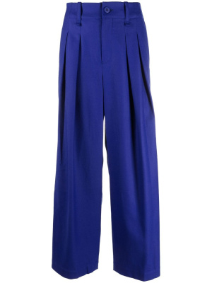 

High-waisted wide-leg trousers, Issey Miyake High-waisted wide-leg trousers