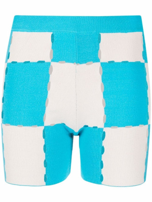 

Patchwork check shorts, Jacquemus Patchwork check shorts
