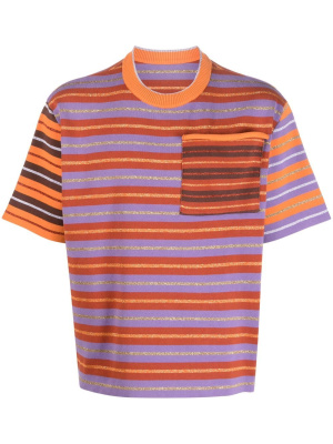 

Stripe-print T-shirt, Jacquemus Stripe-print T-shirt