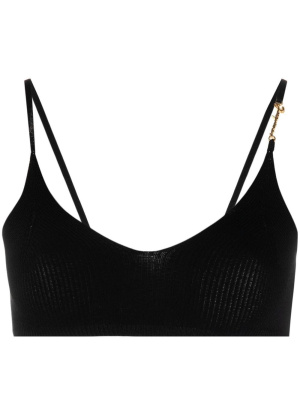 

Le Bandeau Pralu knit bralette, Jacquemus Le Bandeau Pralu knit bralette