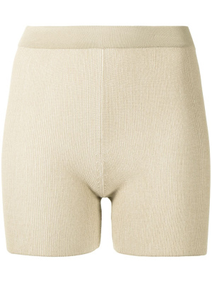 

Arancia ribbed-knit shorts, Jacquemus Arancia ribbed-knit shorts