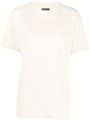 

Logo-print short-sleeved T-shirt, Jacquemus Logo-print short-sleeved T-shirt