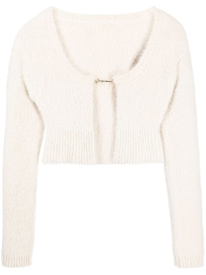 

Open-front knit cardigan, Jacquemus Open-front knit cardigan