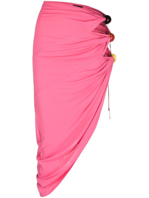 

La Perola cut-out asymmetrical skirt, Jacquemus La Perola cut-out asymmetrical skirt