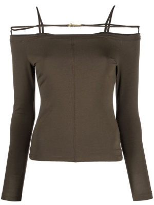 

Le T-shirt Sierra cotton top, Jacquemus Le T-shirt Sierra cotton top