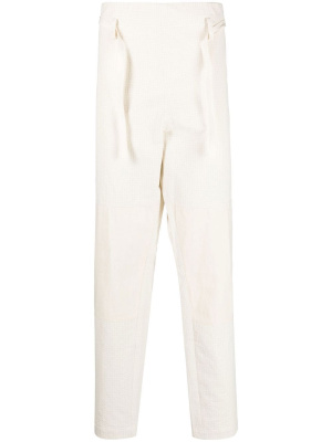 

Paperbag-waist tapered trousers, Jacquemus Paperbag-waist tapered trousers