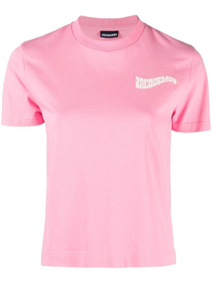 

Logo-print short-sleeve T-shirt, Jacquemus Logo-print short-sleeve T-shirt