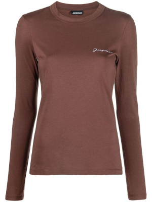 

Logo-embroidered T-shirt, Jacquemus Logo-embroidered T-shirt