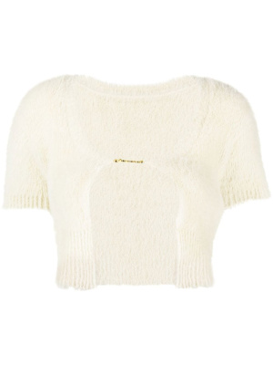 

Cropped knitted cardigan, Jacquemus Cropped knitted cardigan