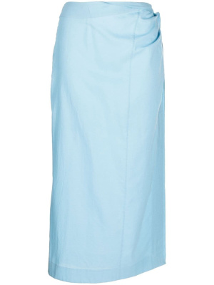 

La jupe Draggiu draped maxi skirt, Jacquemus La jupe Draggiu draped maxi skirt