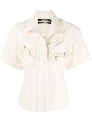 

La Artichaut short-sleeve shirt, Jacquemus La Artichaut short-sleeve shirt