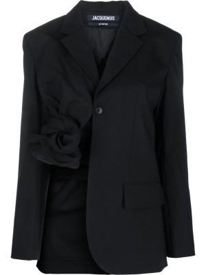 

La Baccala knotted-blazer, Jacquemus La Baccala knotted-blazer