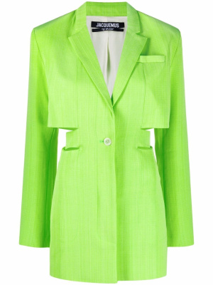

Bari cut-out tailored dress, Jacquemus Bari cut-out tailored dress