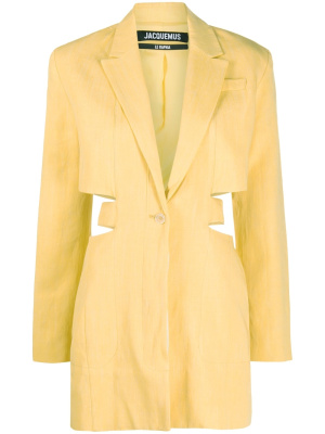 

La robe Bari blazer minidress, Jacquemus La robe Bari blazer minidress