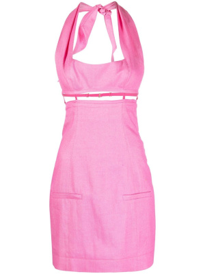 

Halterneck mini dress, Jacquemus Halterneck mini dress