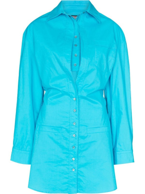 

Baunhilha layered shirt dress, Jacquemus Baunhilha layered shirt dress