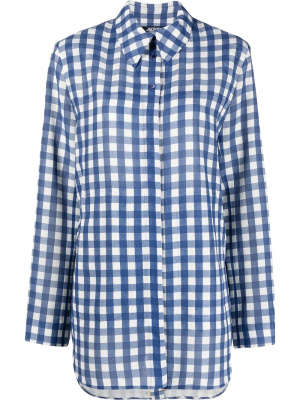 

Open front gingham shirt, Jacquemus Open front gingham shirt