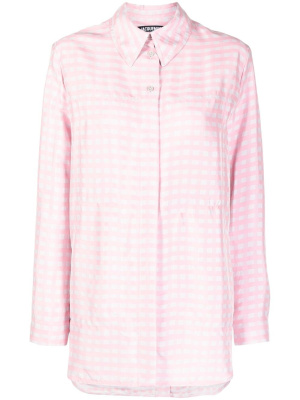 

Check-print shirt, Jacquemus Check-print shirt