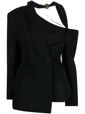 

La veste Baska asymmetric virgin wool blazer, Jacquemus La veste Baska asymmetric virgin wool blazer