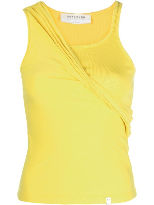 

Gathered-detail sleeveless top, 1017 ALYX 9SM Gathered-detail sleeveless top