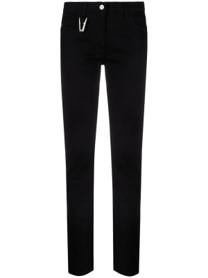 

Ring-detail slim-fit jeans, 1017 ALYX 9SM Ring-detail slim-fit jeans