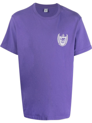

Logo-print cotton T-shirt, Sporty & Rich Logo-print cotton T-shirt