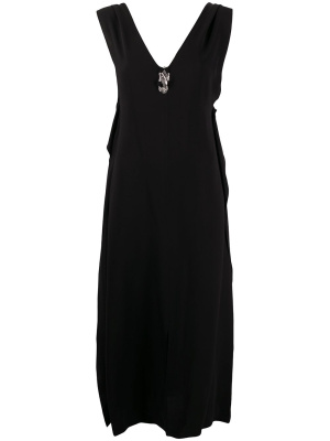 

V-neck midi dress, 1017 ALYX 9SM V-neck midi dress